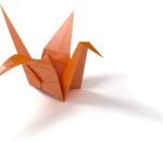 折り紙、鶴